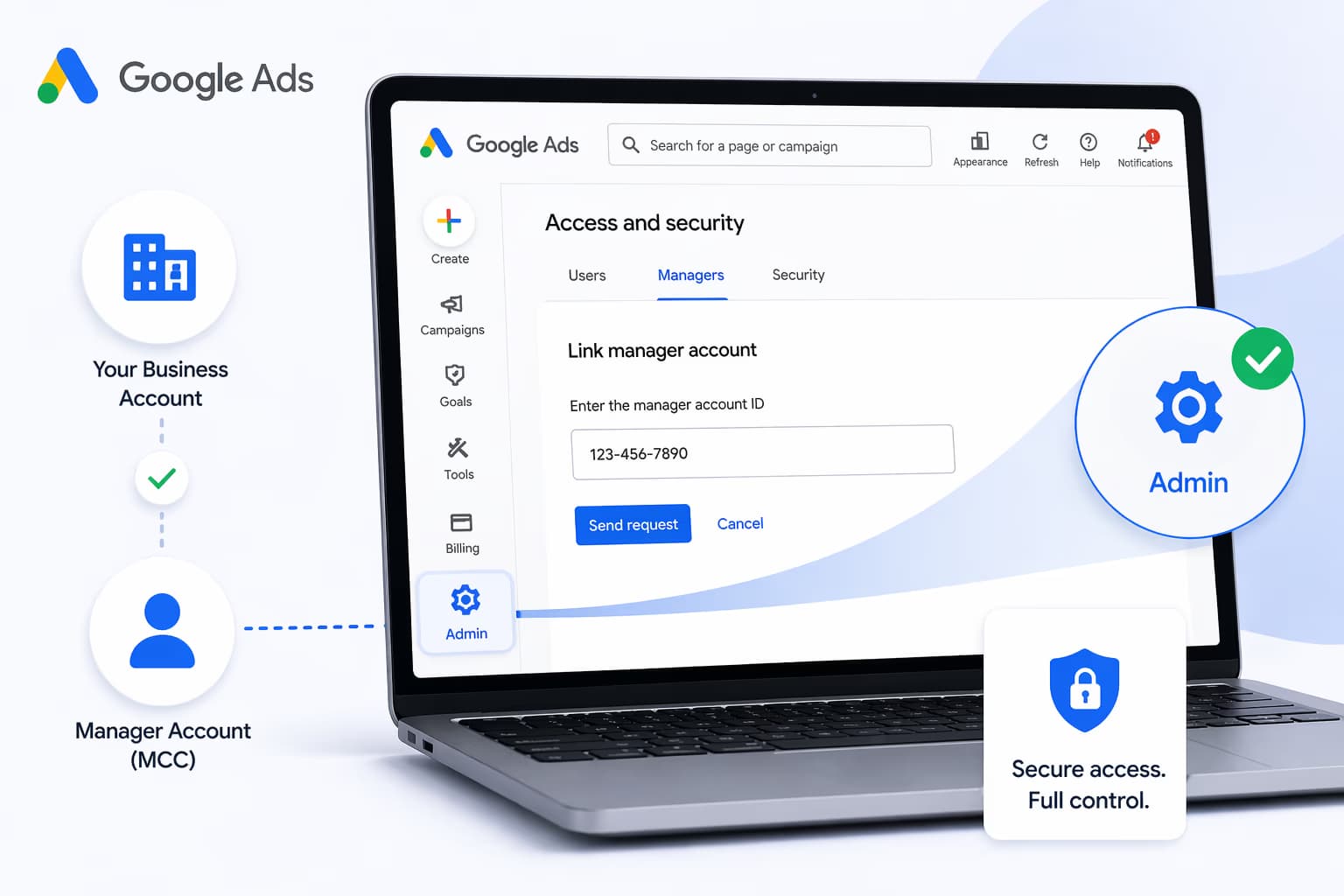How to Grant Access to a Google Ads Manager Account (MCC)